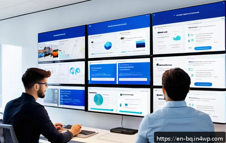 고객 피드백 시스템의 유연성 강화 방법 - A modern office environment showcasing a diverse team of customer service representatives actively e...